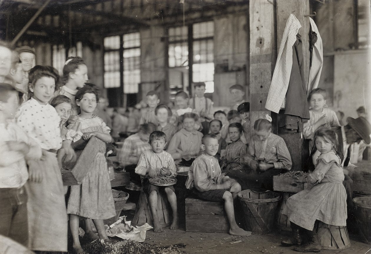 Baltimore, Maryland, juli 1909 av Lewis Wickes Hine