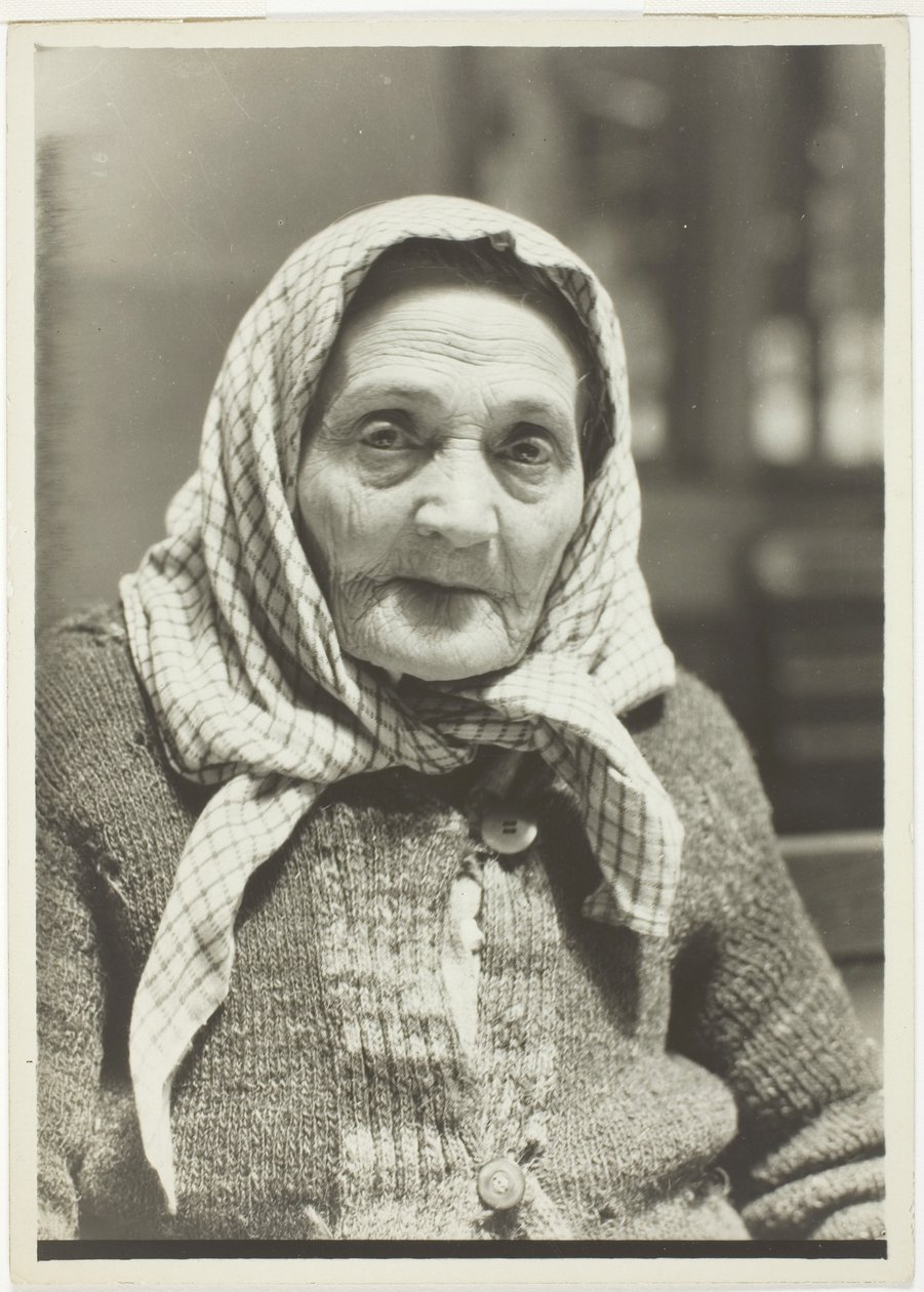 Judisk mormor, Ellis Island av Lewis Wickes Hine