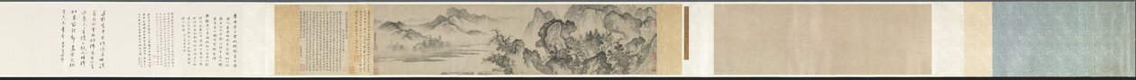 Buddhas omvandling av fem bhiksu, mitten av 1300-talet. av Li Sheng
