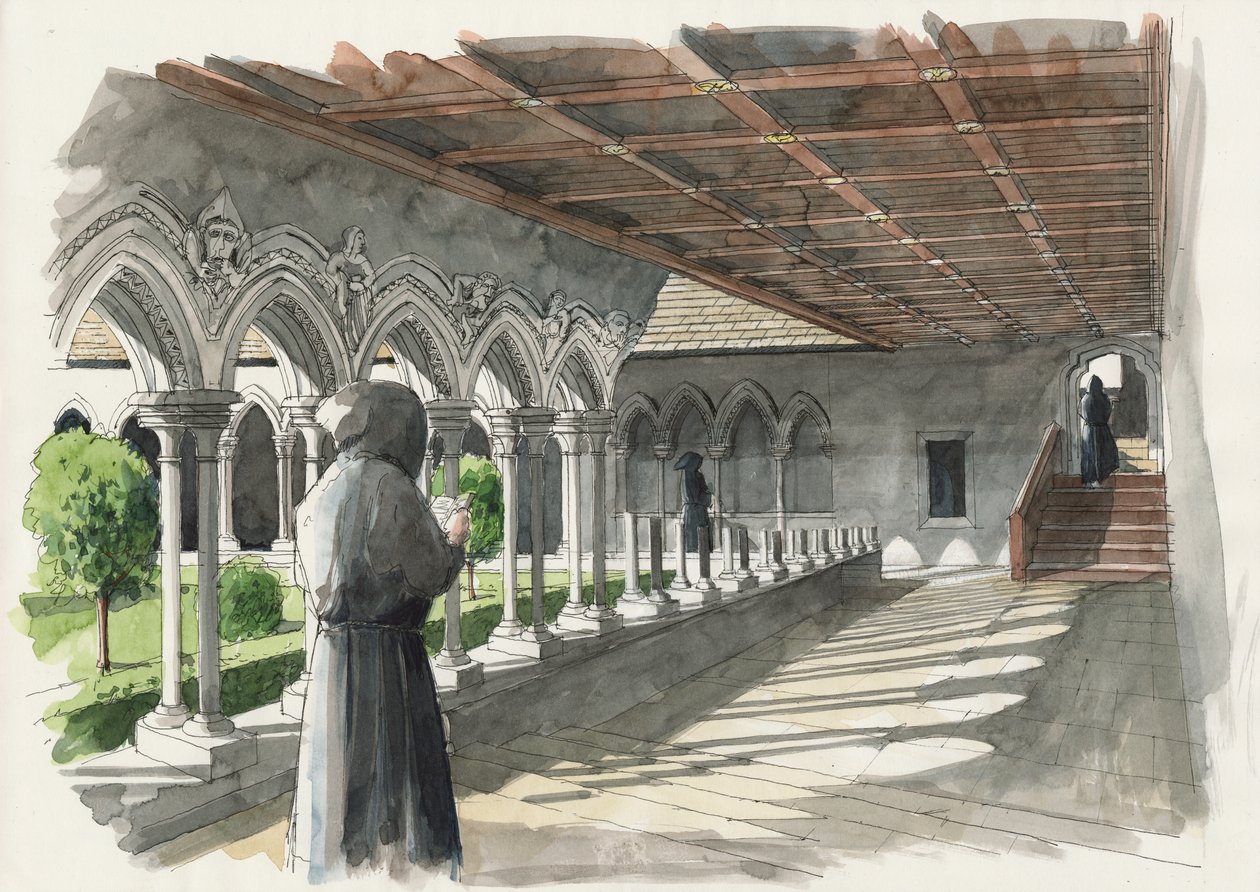 Lanercost Priory, c1200-talet, c2000-2010 av Liam Wales