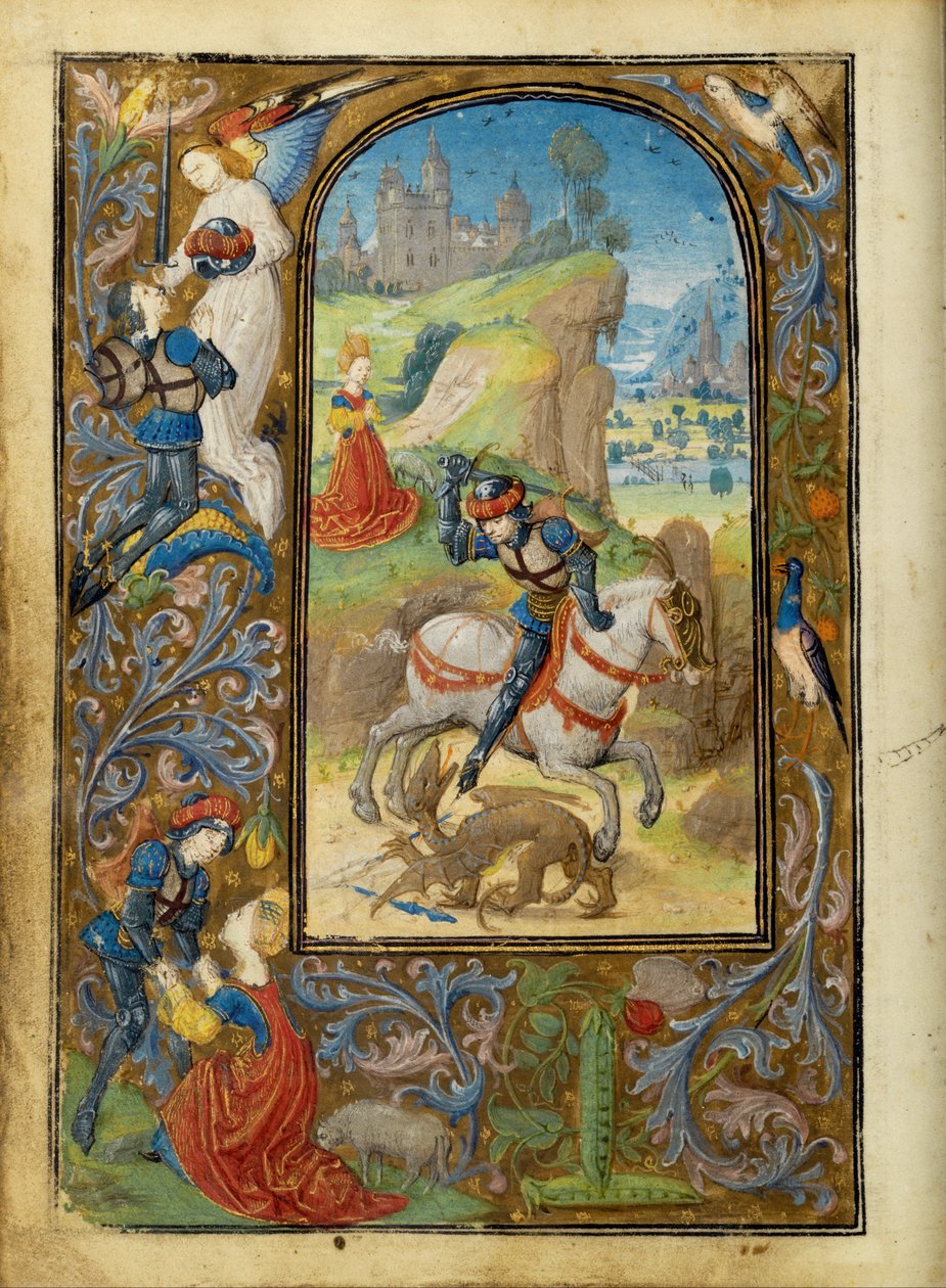 Saint George and the Dragon av Lieven van Lathem