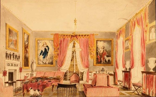 Sitting Room, Aynhoe av Lili Cartwright