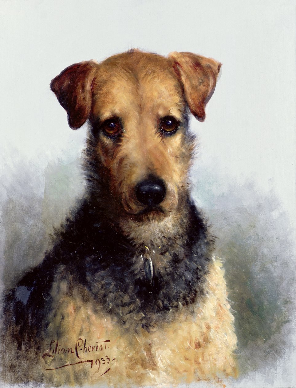 Wire Fox Terrier, 1933 av Lilian Cheviot