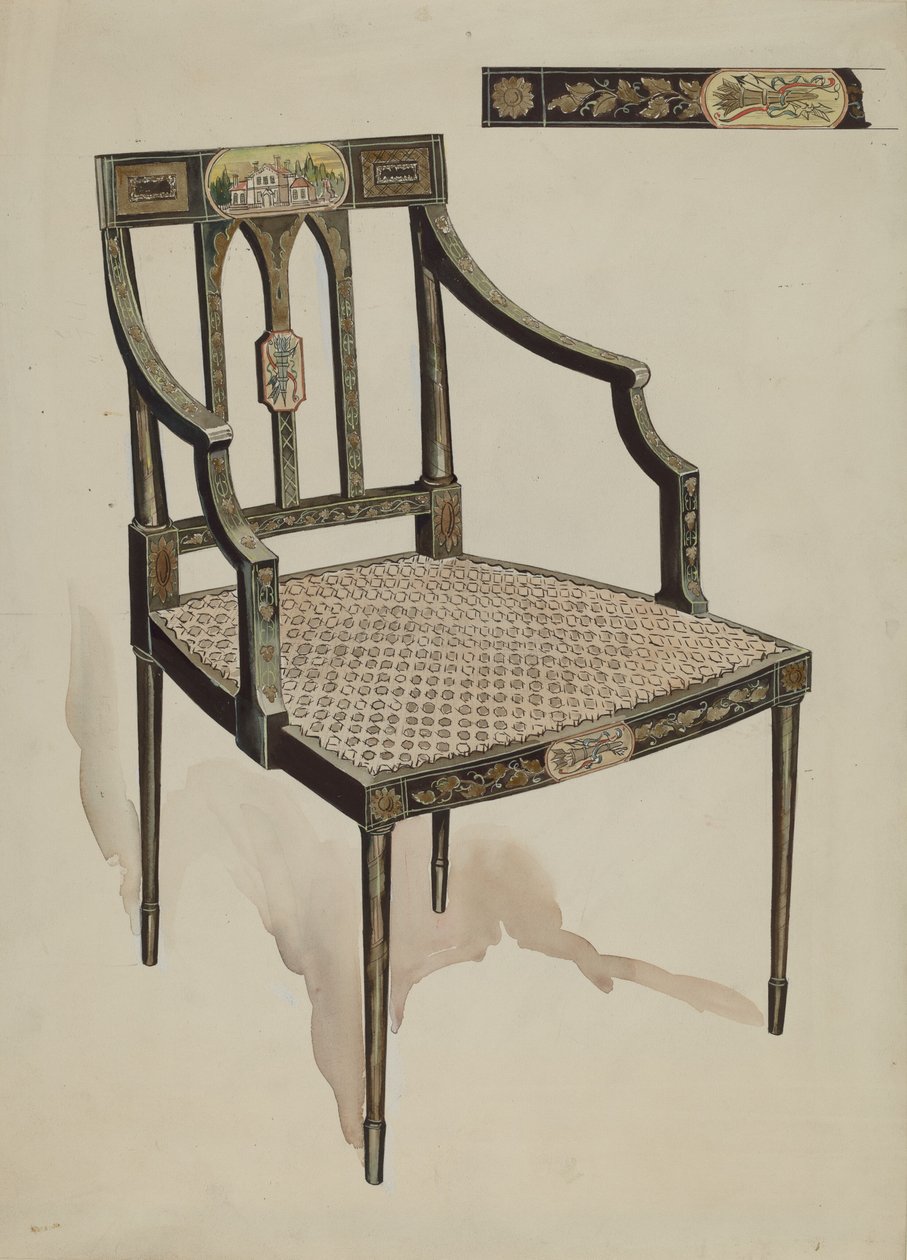 Stol, c. 1936. av Lillian Causey