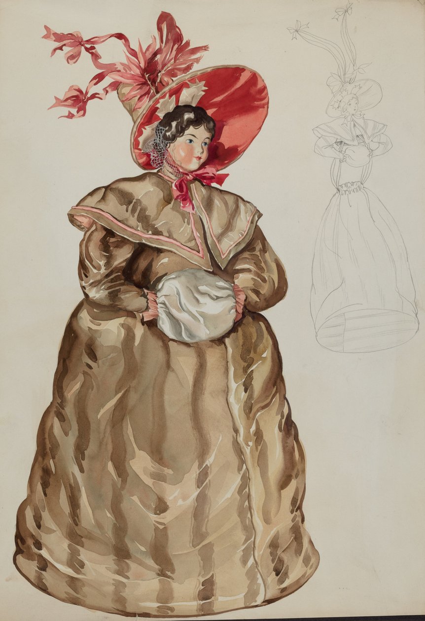 Docka, c. 1936. av Lillian Causey