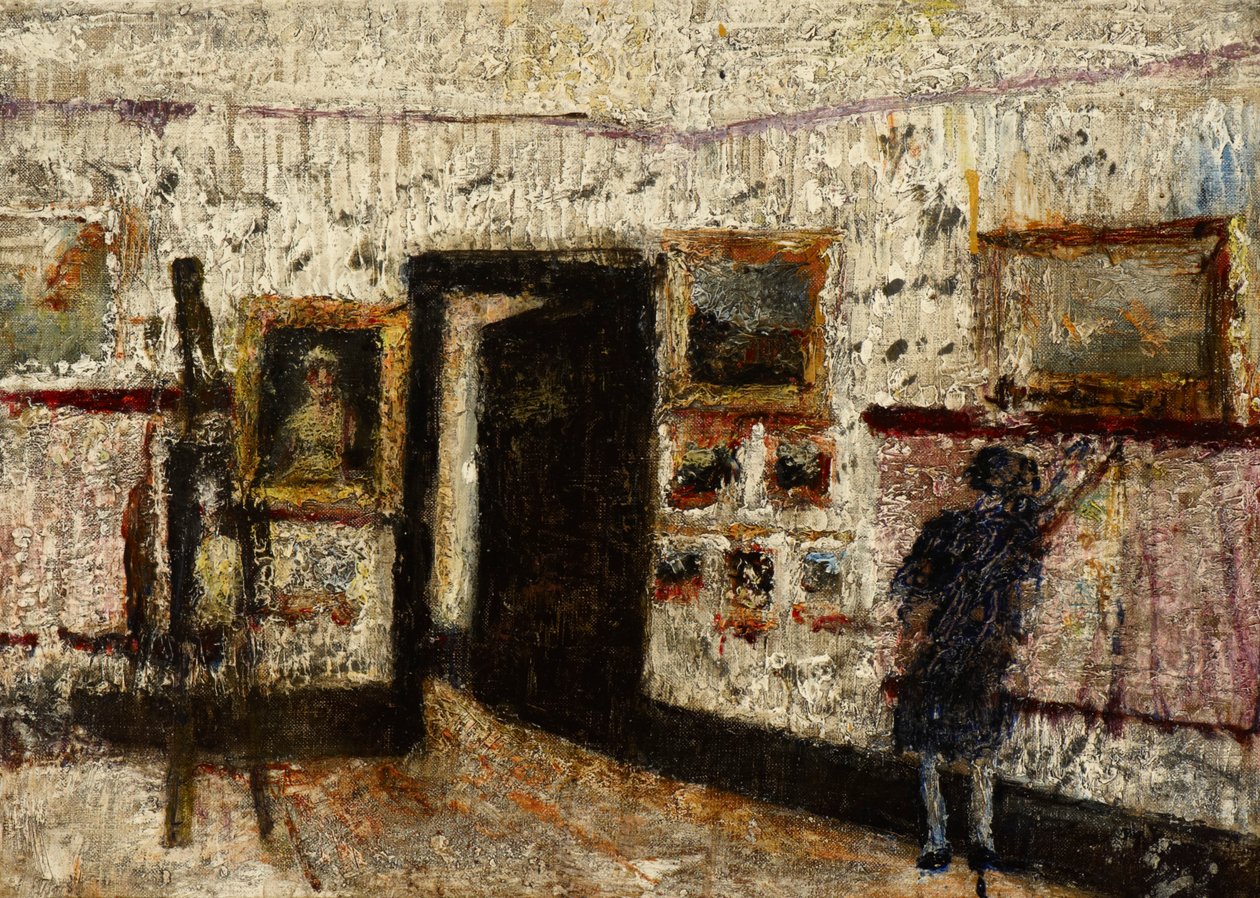 The Art Gallery (olja på duk) av Lily Delissa Joseph