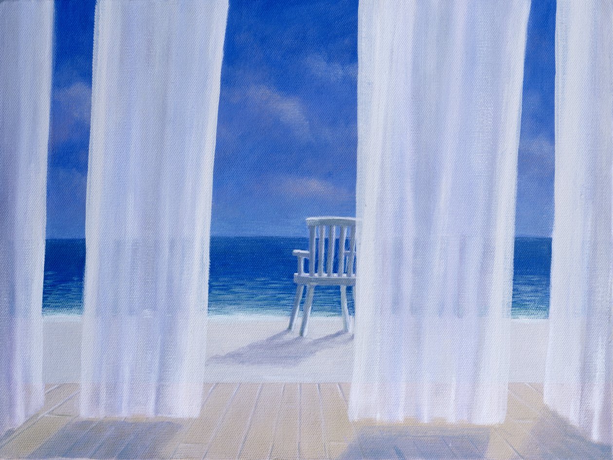 Cabana, 2005 (akryl på duk) av Lincoln Seligman