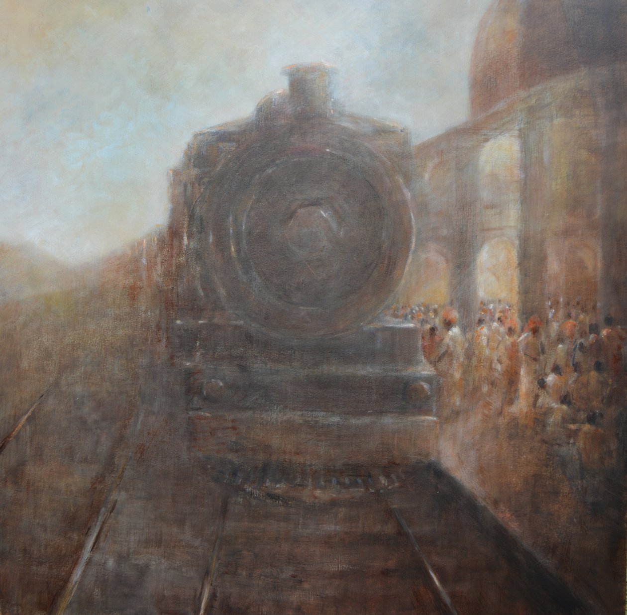 Deoghar Station 1 av Lincoln Seligman