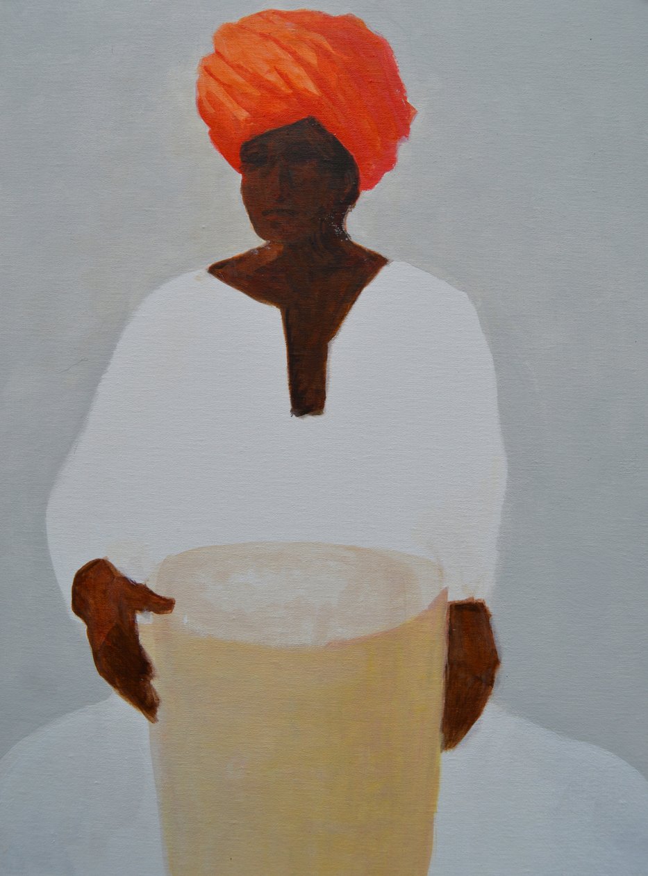 Trummis, Red Turban av Lincoln Seligman