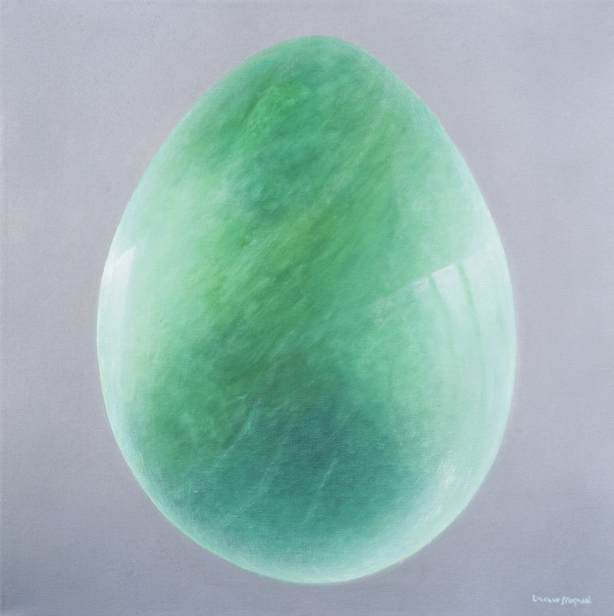 Jade Egg, 2014 av Lincoln Seligman