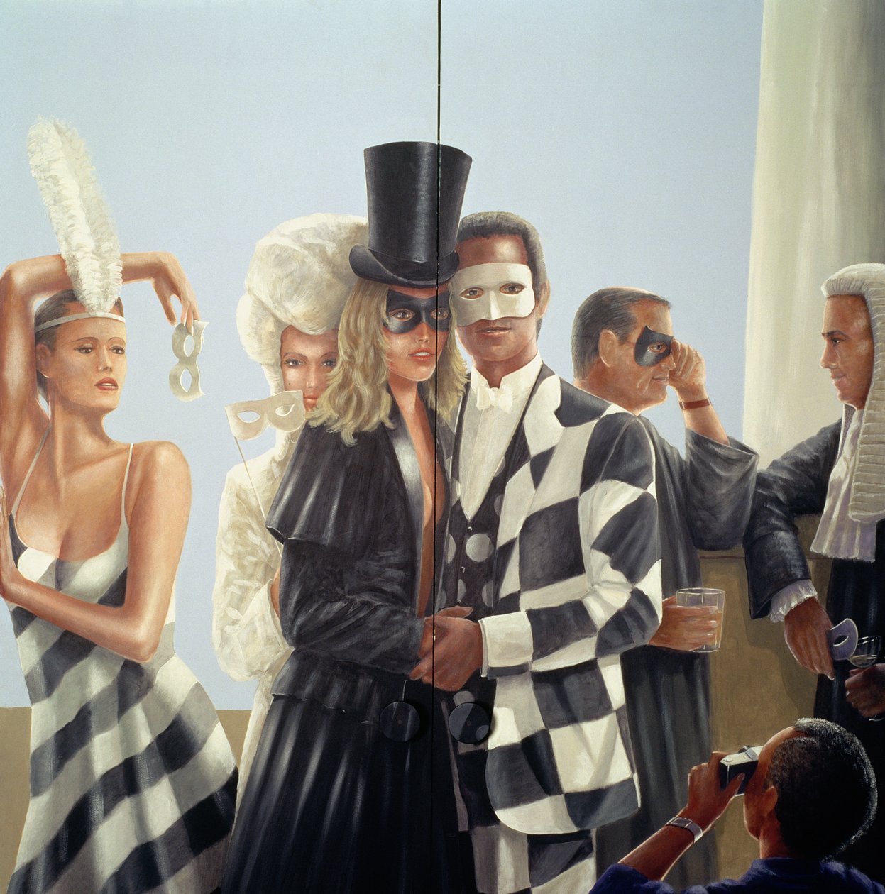 Berkeley Hotel Mural - 1 av Lincoln Seligman