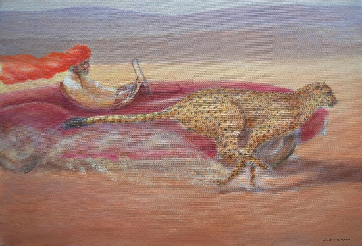 Cheetah mot Jaguar av Lincoln Seligman