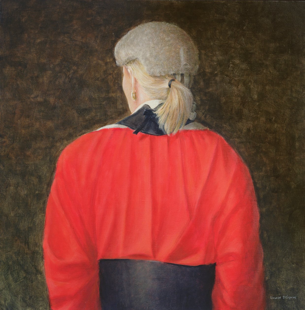 Högsta domstolens domare, 2005 (akryl) av Lincoln Seligman