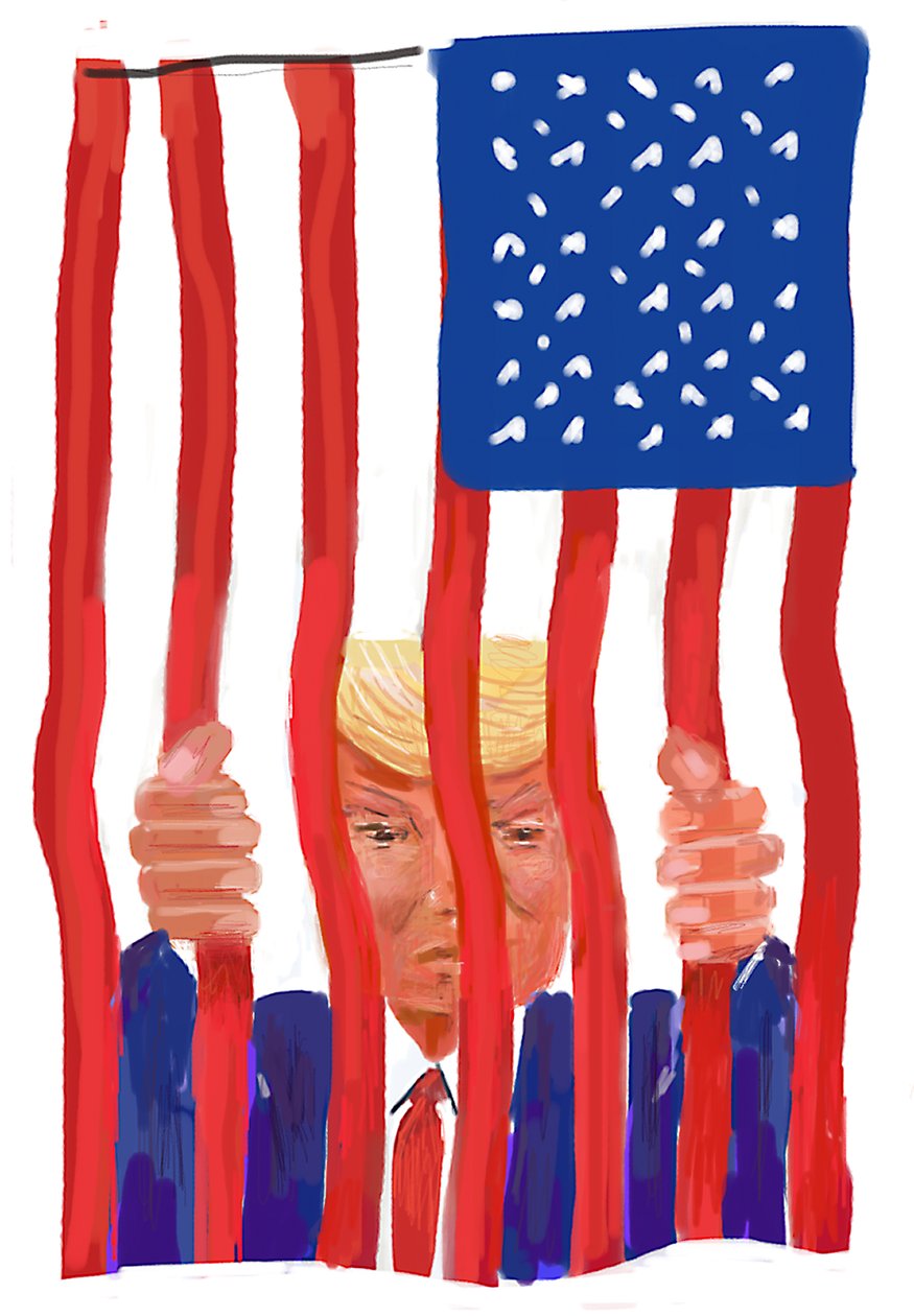 Trump, 2022 (digitalt tryck) av Lincoln Seligman