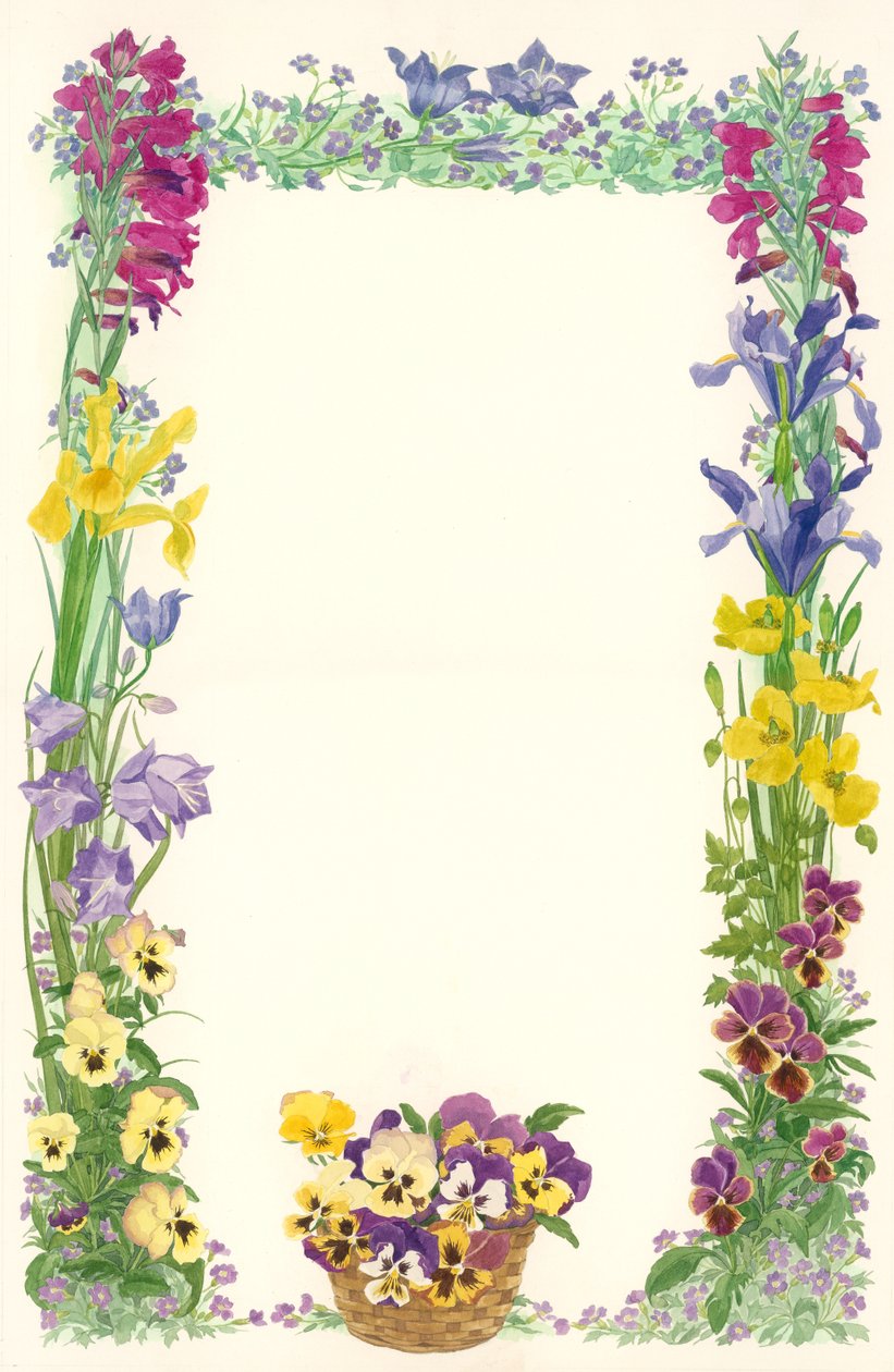 maj 1993 (wc på papper) av Linda Benton
