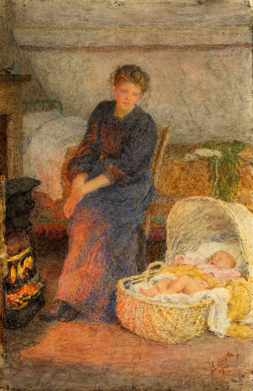 När livet är svårt är det bättre att vara ung, 1911 av Lionel Percy Smythe