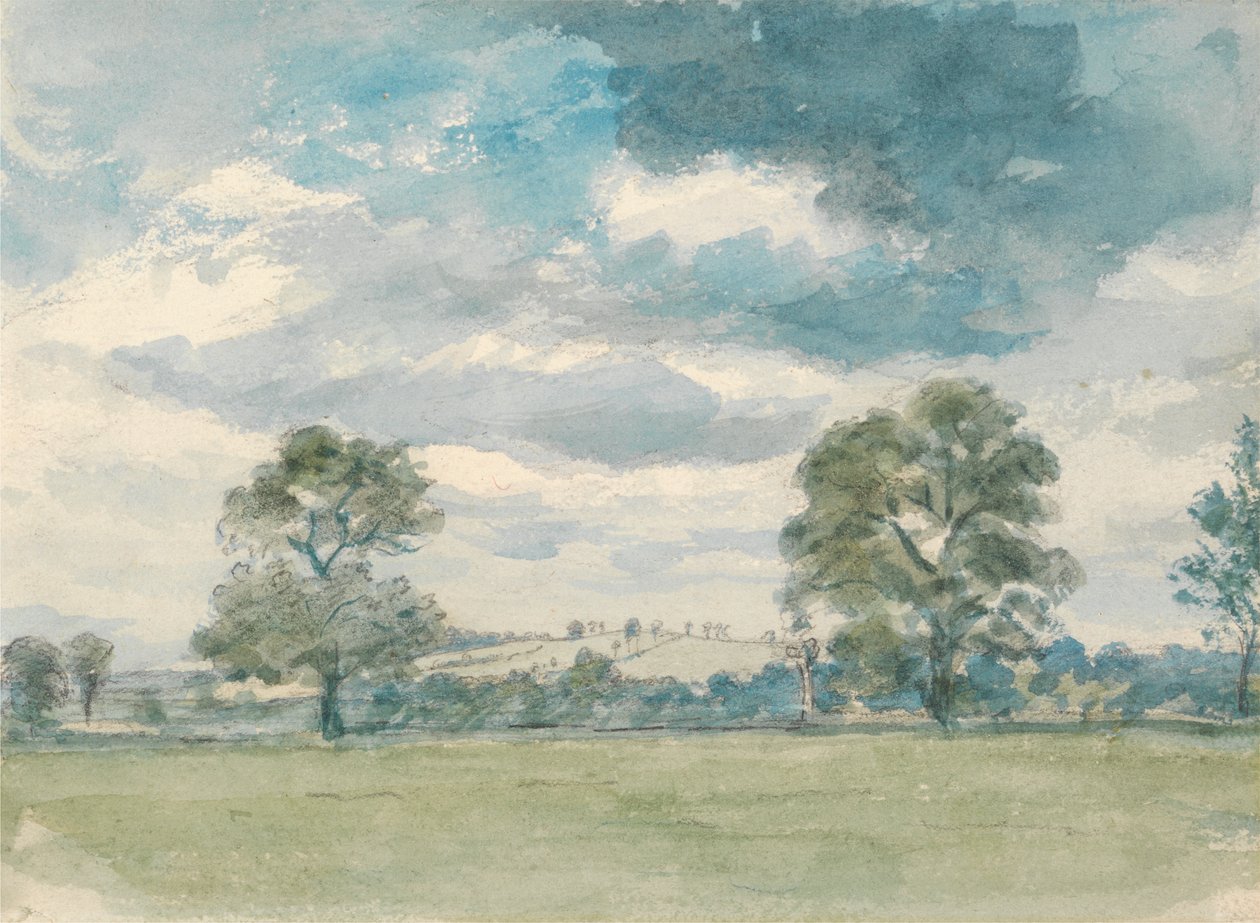 Sommarlandskap av Lionel Constable