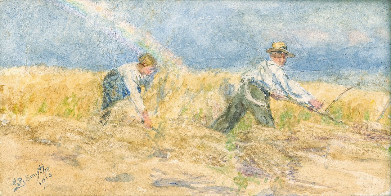 Skördare, 1910 av Lionel Percy Smythe