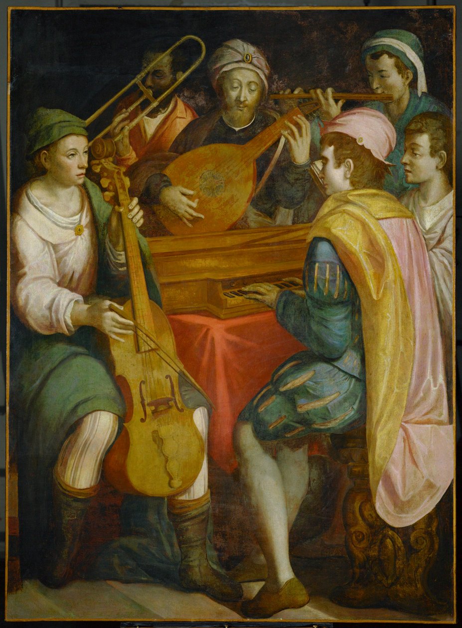 En konsert. MNR 254... av Lionello Spada