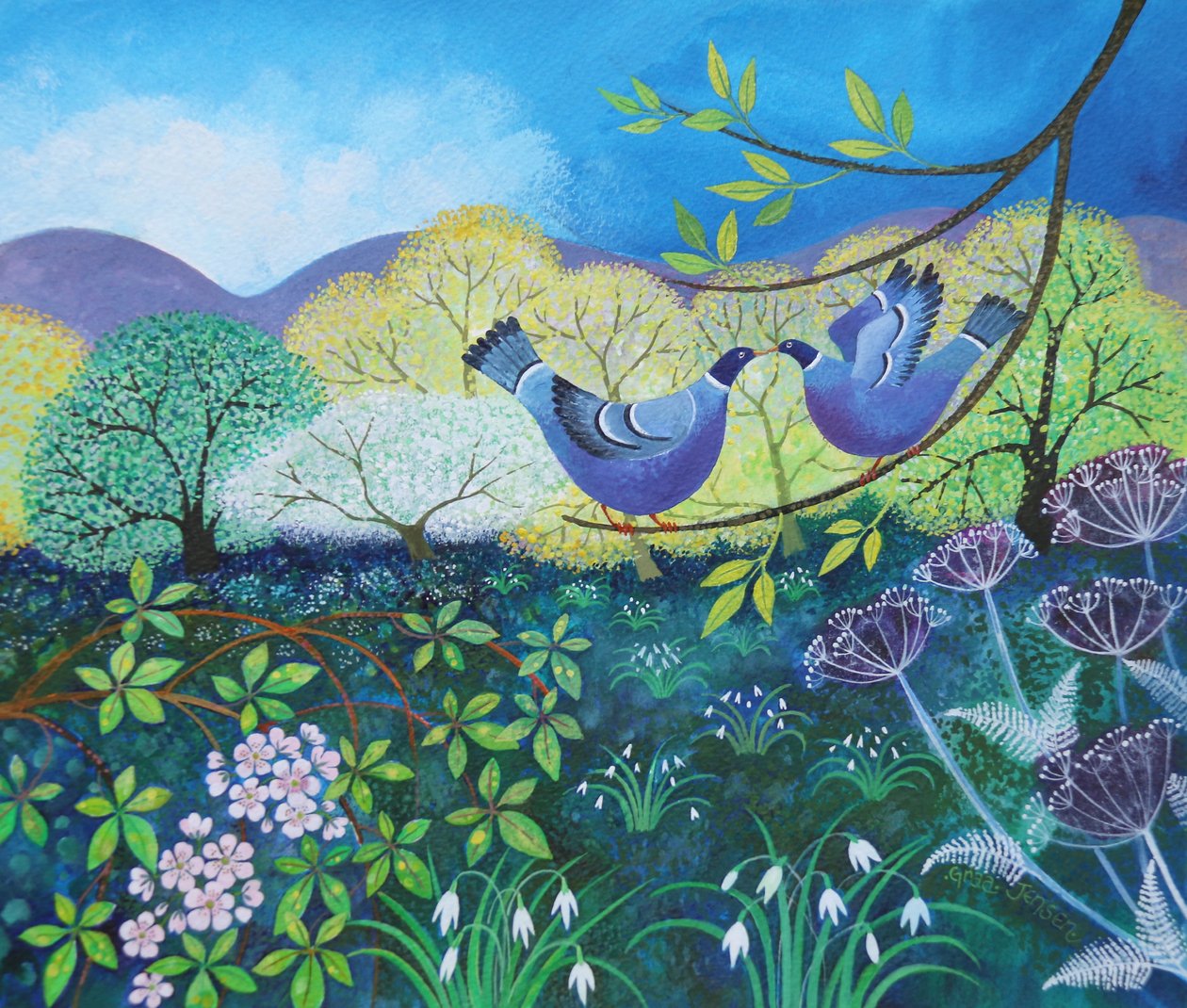 Albert och Doris, 2019 av Lisa Graa Jensen