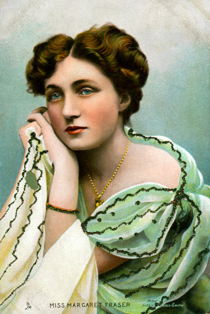 Margaret Fraser, skådespelerska, 1906. av Lizzie Caswall Smith