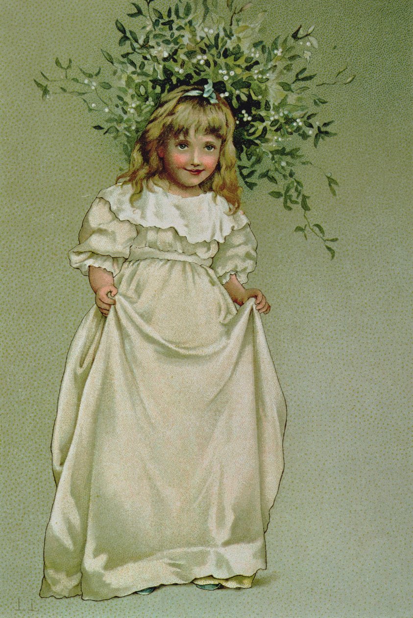 Under misteln, 1800-talet av Lizzie Mack