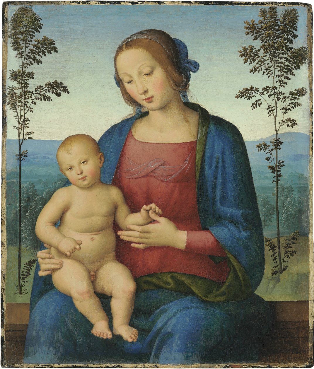 Madonna och barn av Lo Spagna
