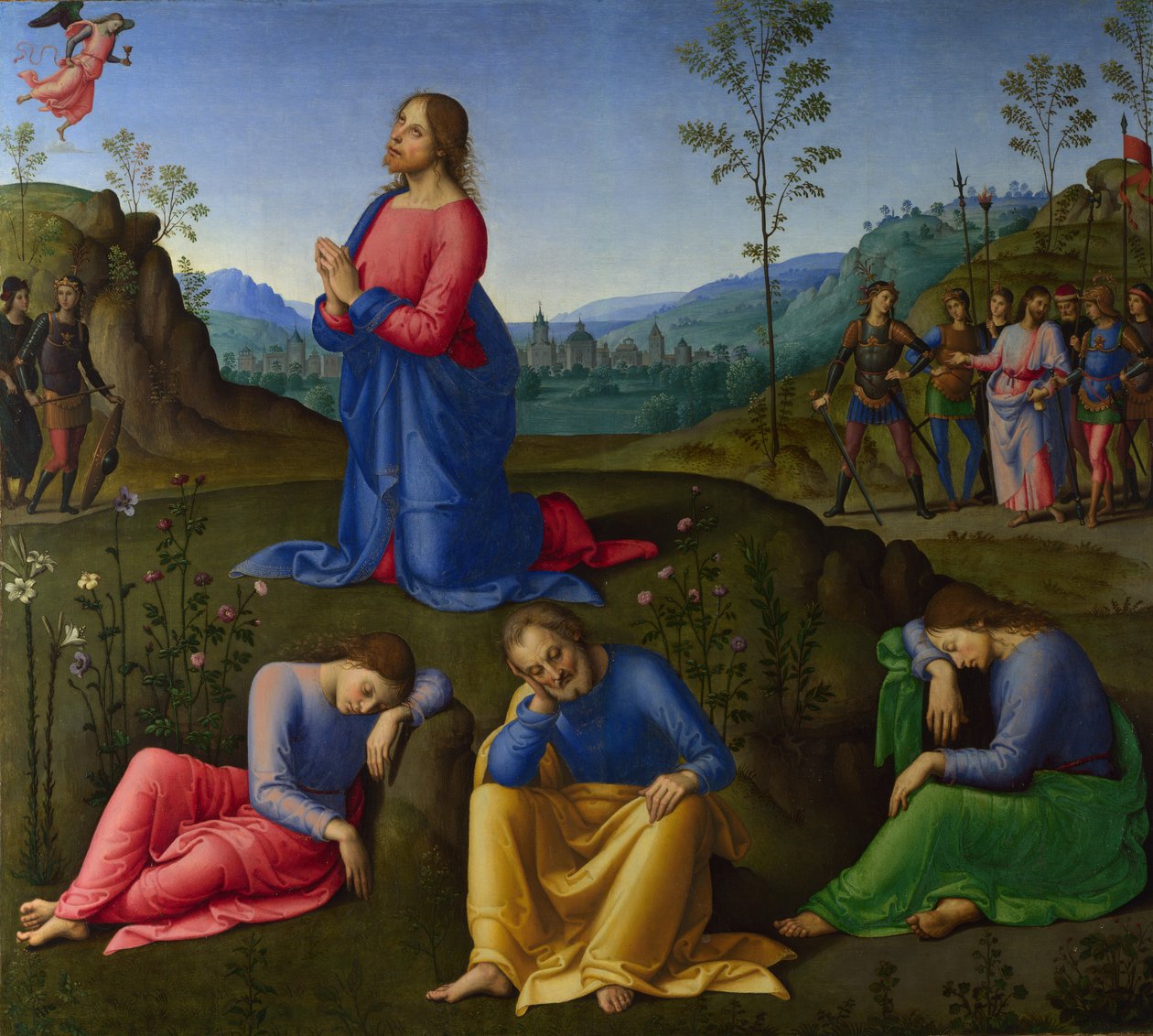 Agony in the Garden, ca. 1502-1503 av Lo Spagna