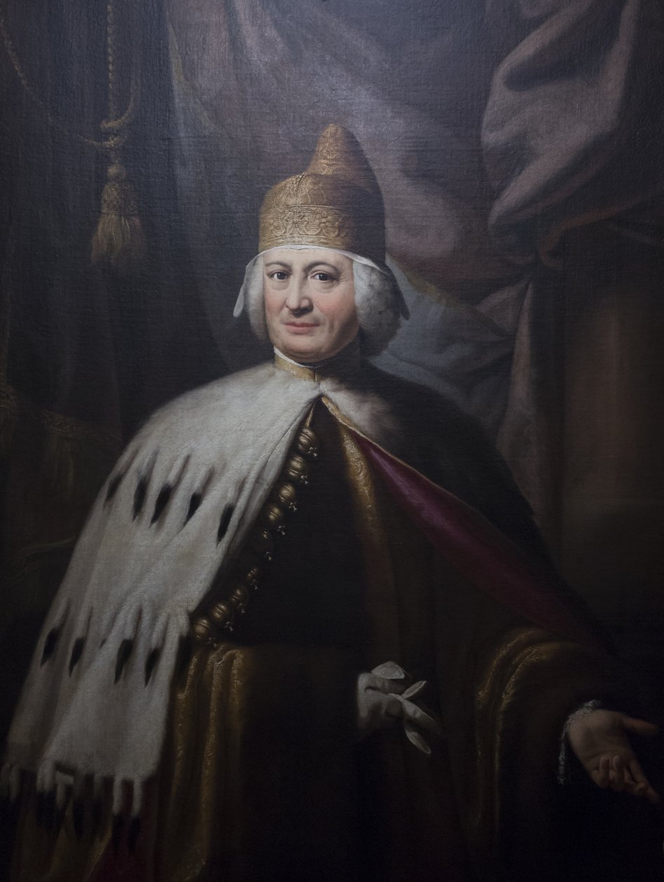 Porträtt av dogen Paolo Renier av Lodovico Gallina