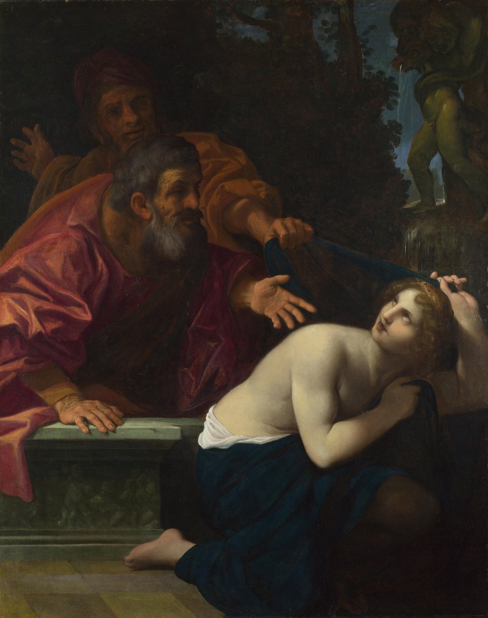 Susannah and the Elders, 1616 av Lodovico Carracci