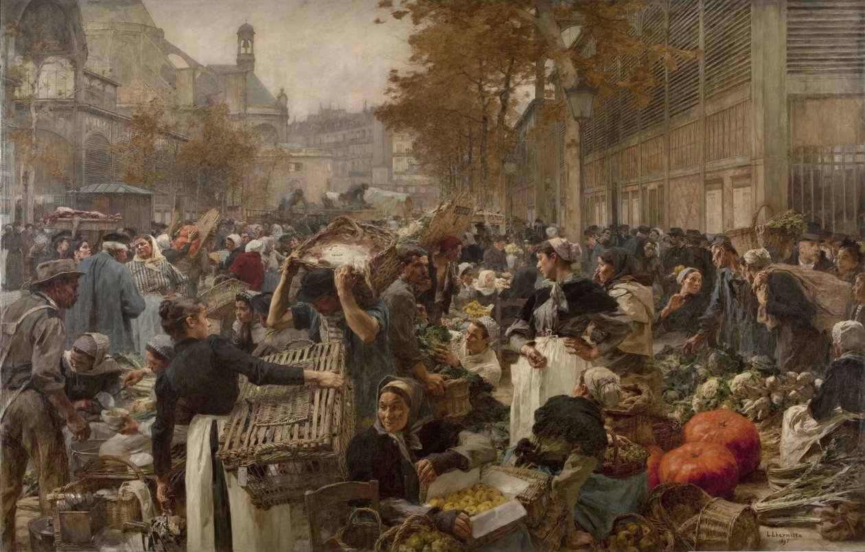 Hallar av Léon Lhermitte