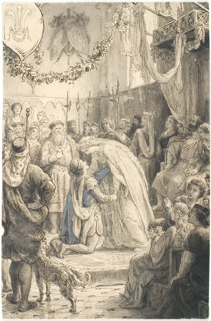 Brudgums urval av Lorenz Frølich