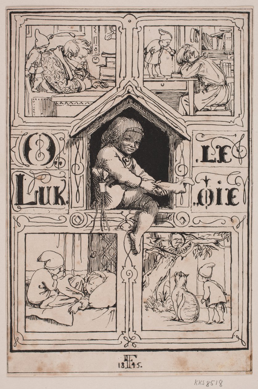 Ole Lukøye av Lorenz Frølich