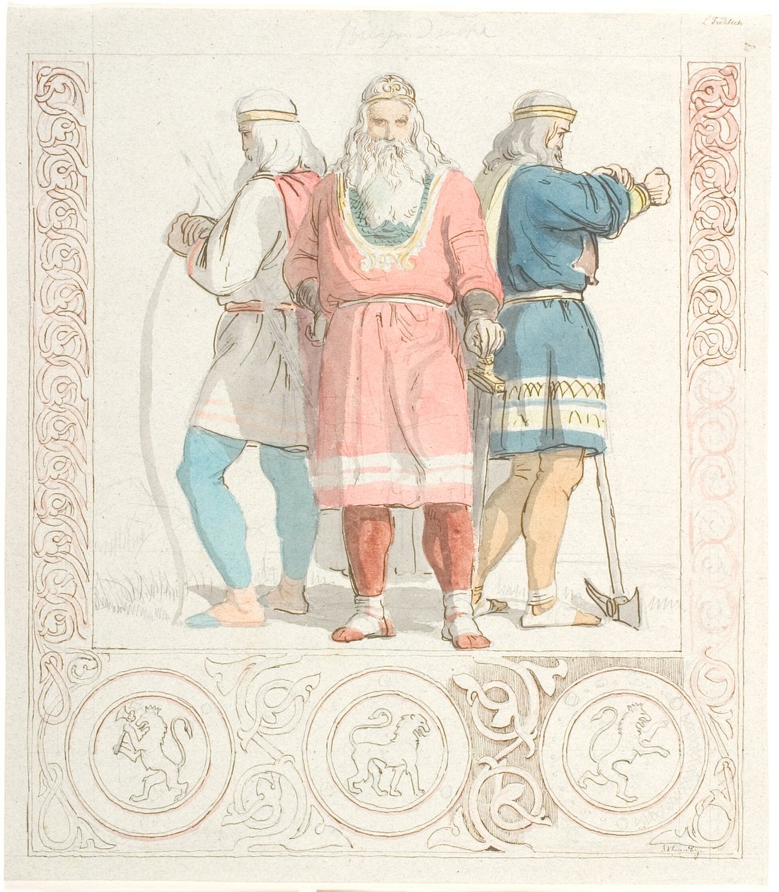 Ørvarodd, Holger Danske, Stærkodder av Lorenz Frølich