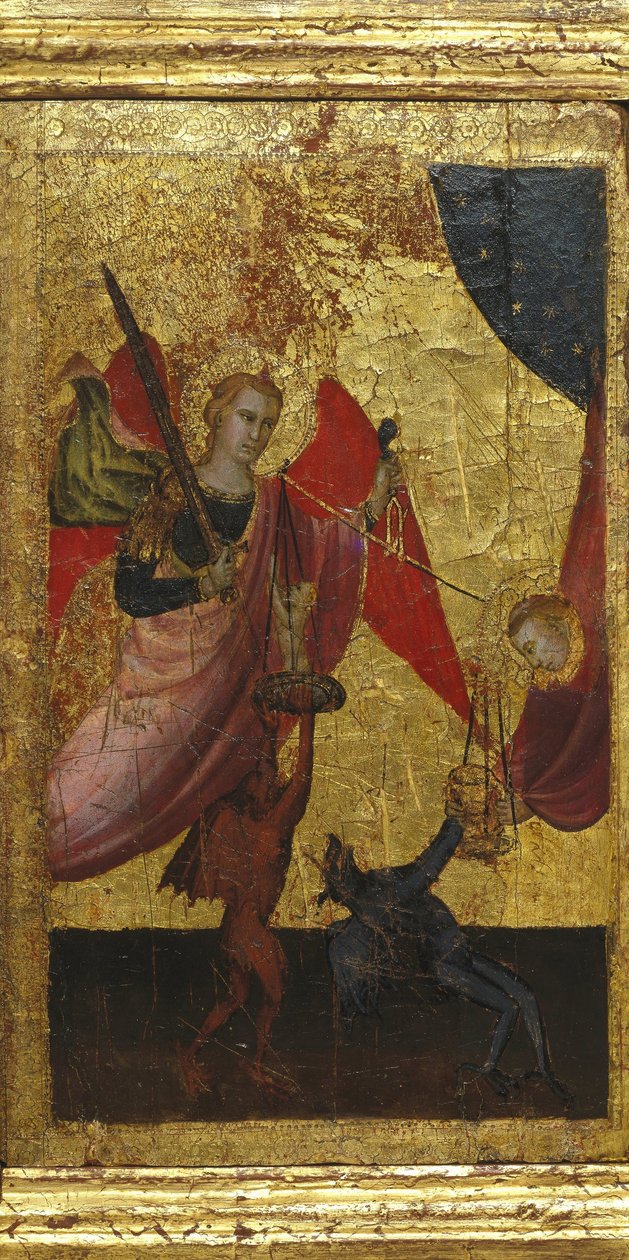 Saint Lawrence Intercedes for the Soul of Emperor Henry II av Lorenzo di Niccolò