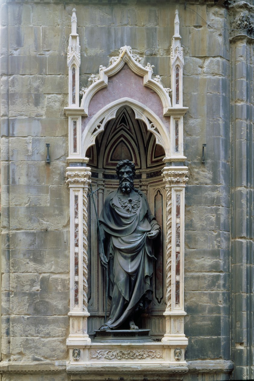 Johannes Döparen, 1416 (brons) av Lorenzo Ghiberti