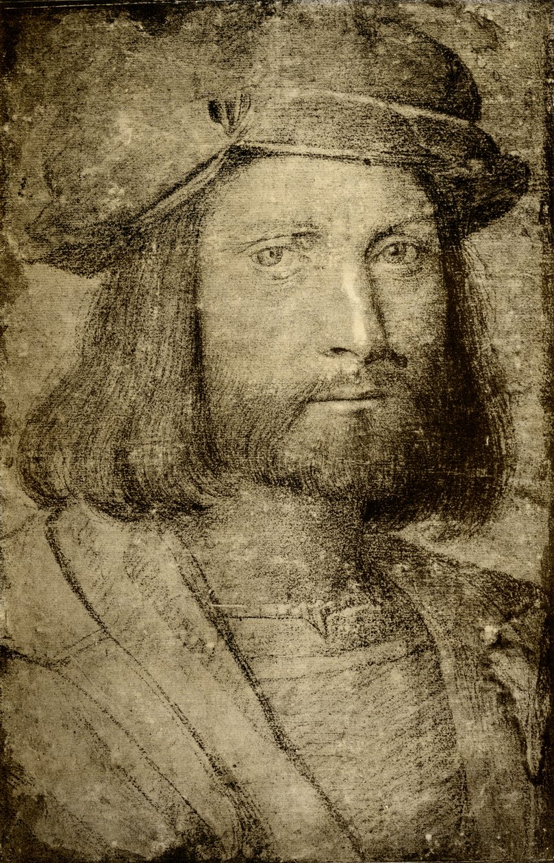 Huvudet på en främling av Lorenzo Lotto