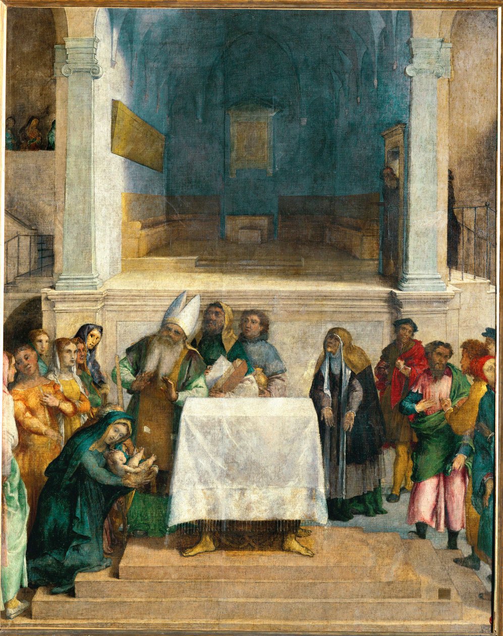 Presentationen i templet av Lorenzo Lotto