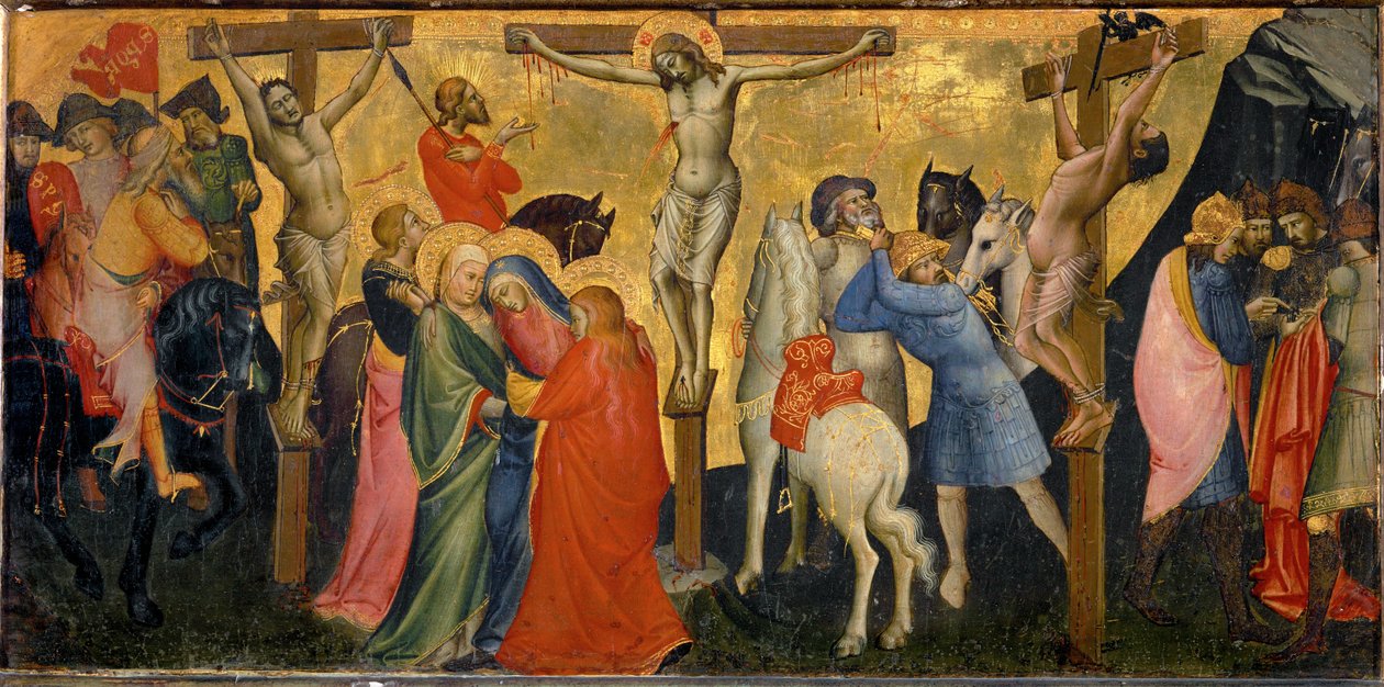 Korsfästelsen... av Lorenzo Monaco