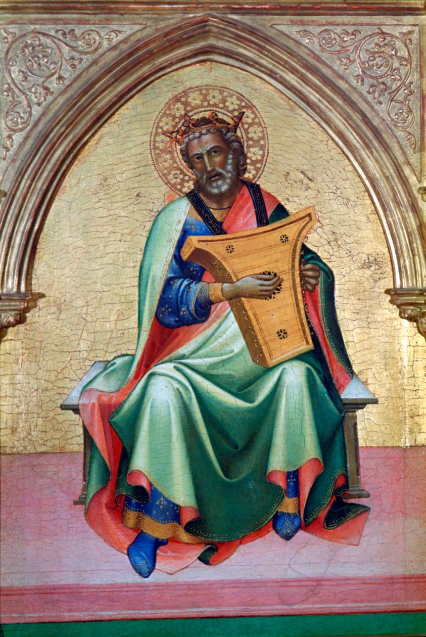 David, c1410 av Lorenzo Monaco