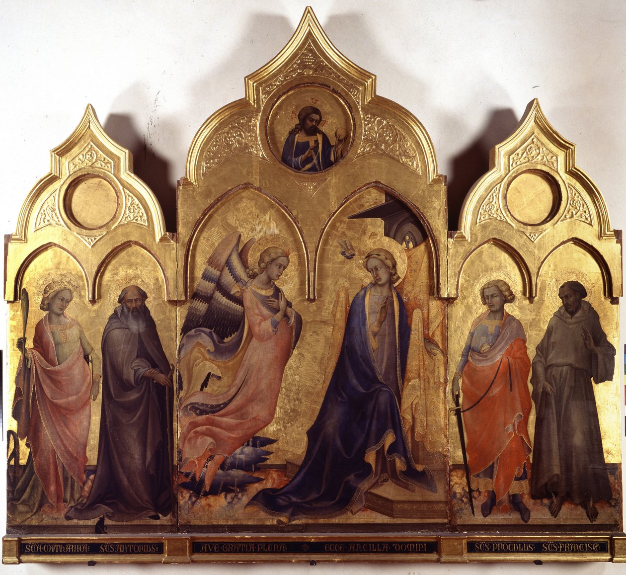 Bebådelsen. av Lorenzo Monaco