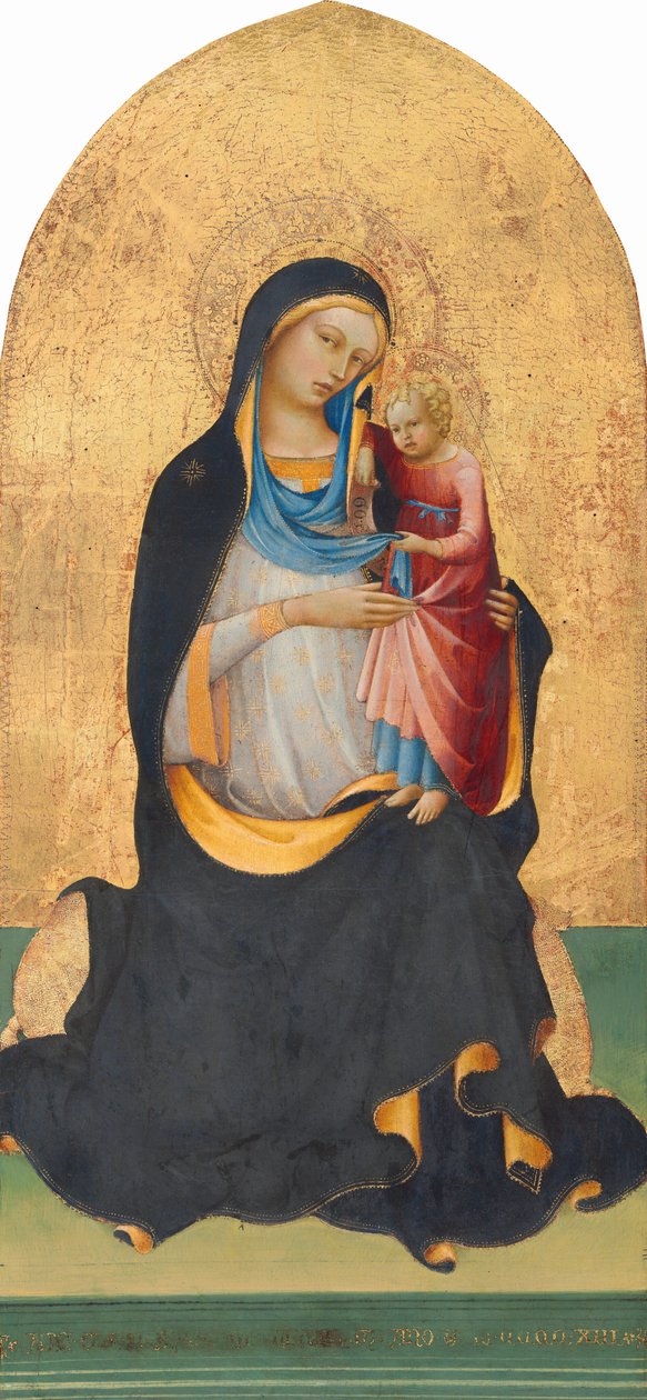 Madonna och barn, 1413. av Lorenzo Monaco