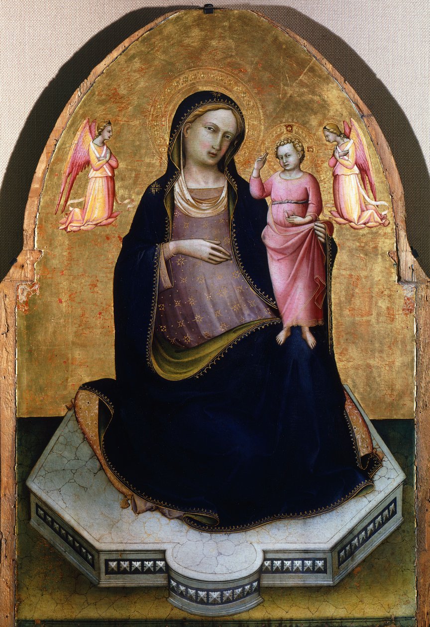 Madonna av ödmjukhet (målning) av Lorenzo Monaco