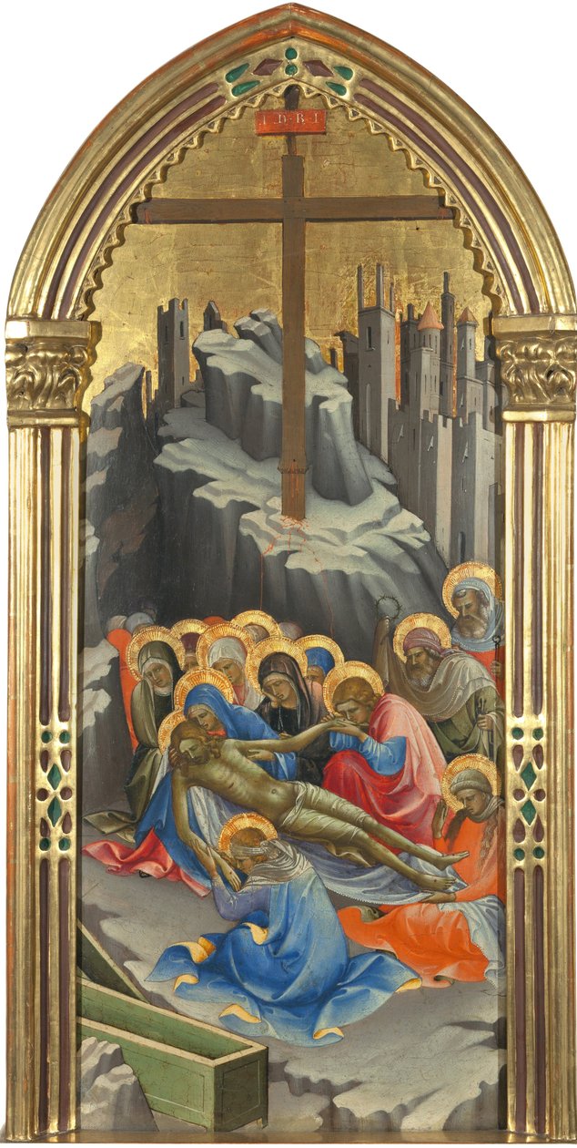 Klagosången över Kristus av Lorenzo Monaco