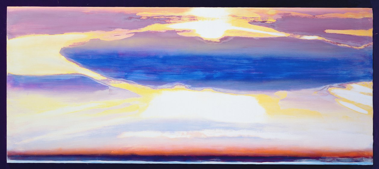 Skyscape (blandade media) av Lou Gibbs