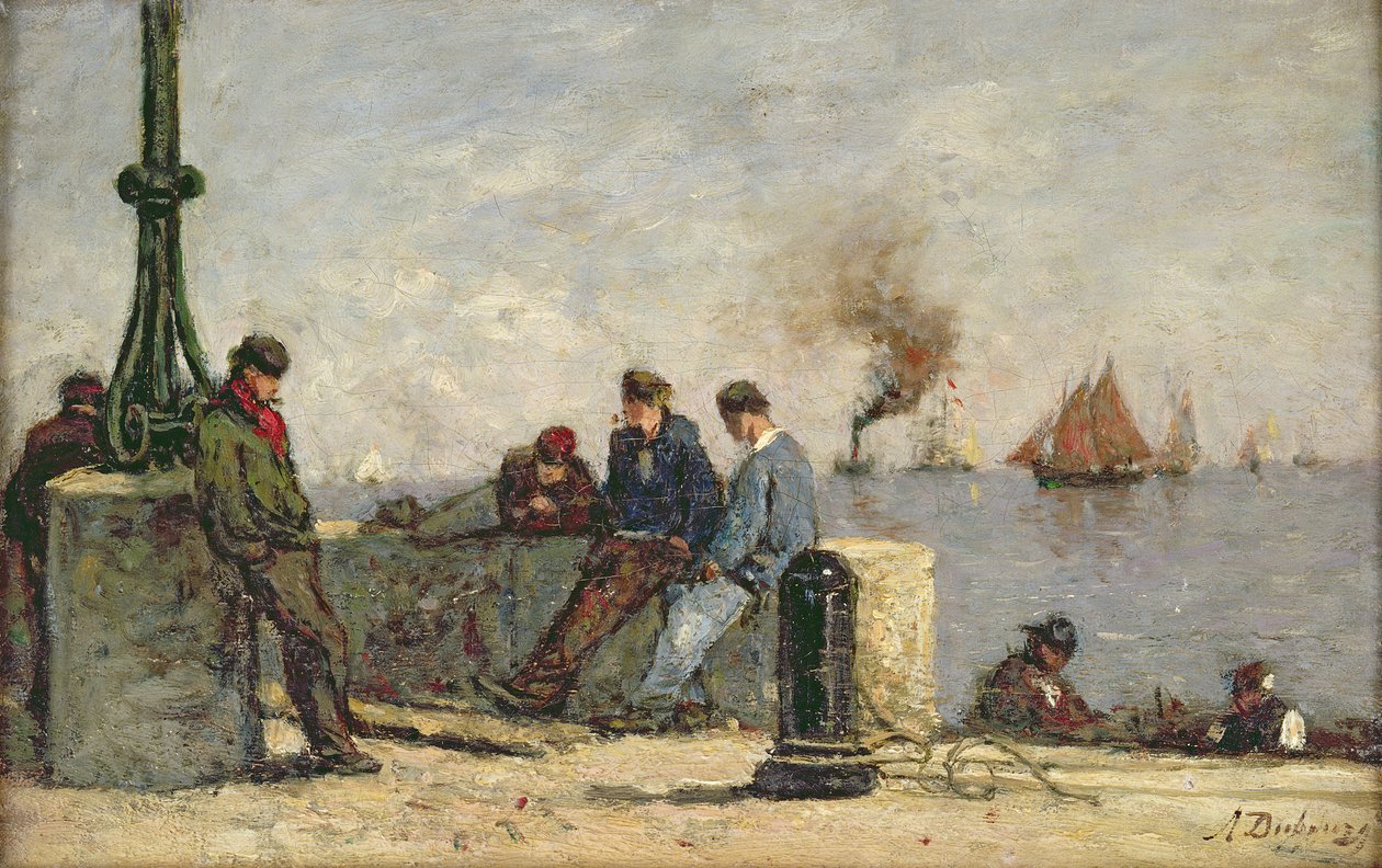 Sømænd swed av Louis Alexandre Dubourg