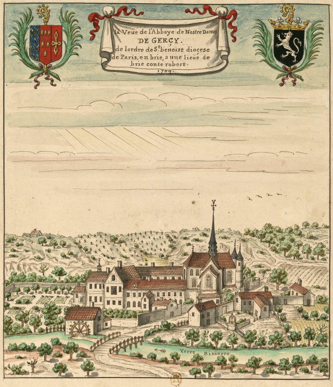 Bibliothèque nationale de France av Louis Boudan