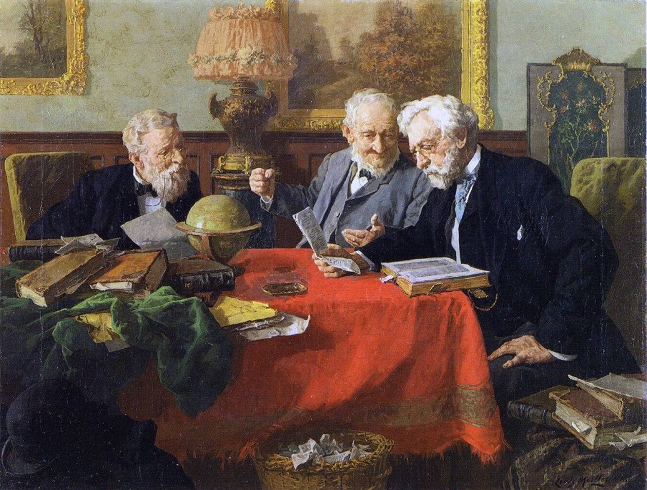 Ett svårt beslut av Louis Charles Moeller