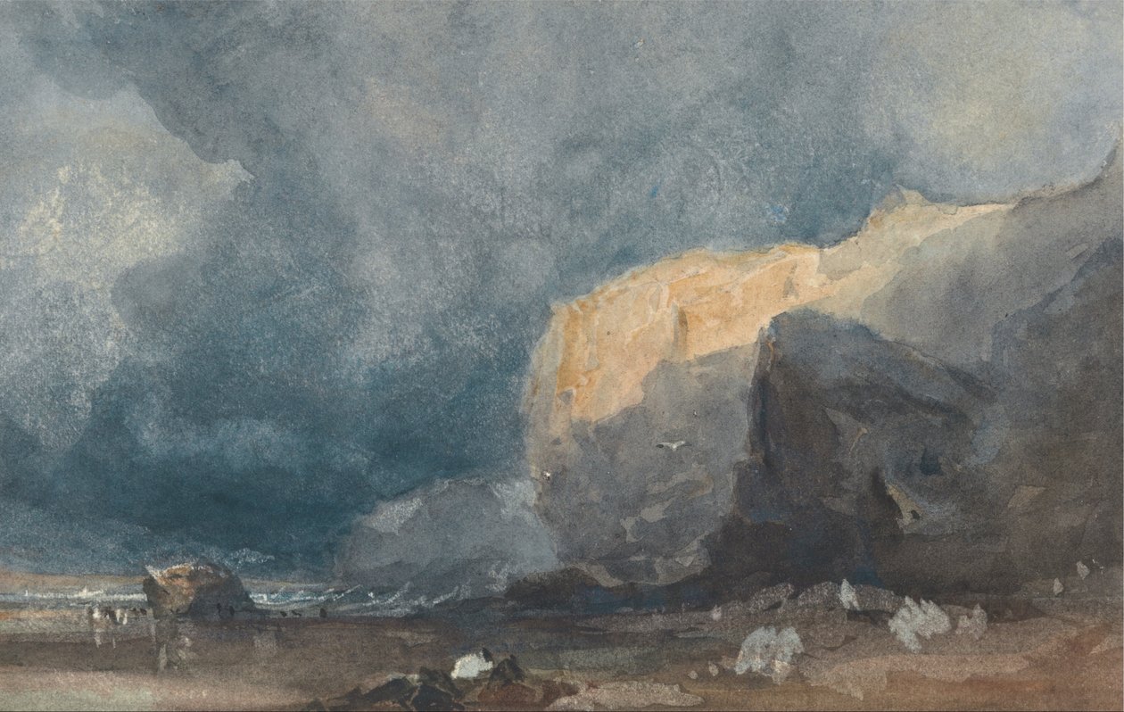 Nära Ventnor av Eugene Isabey