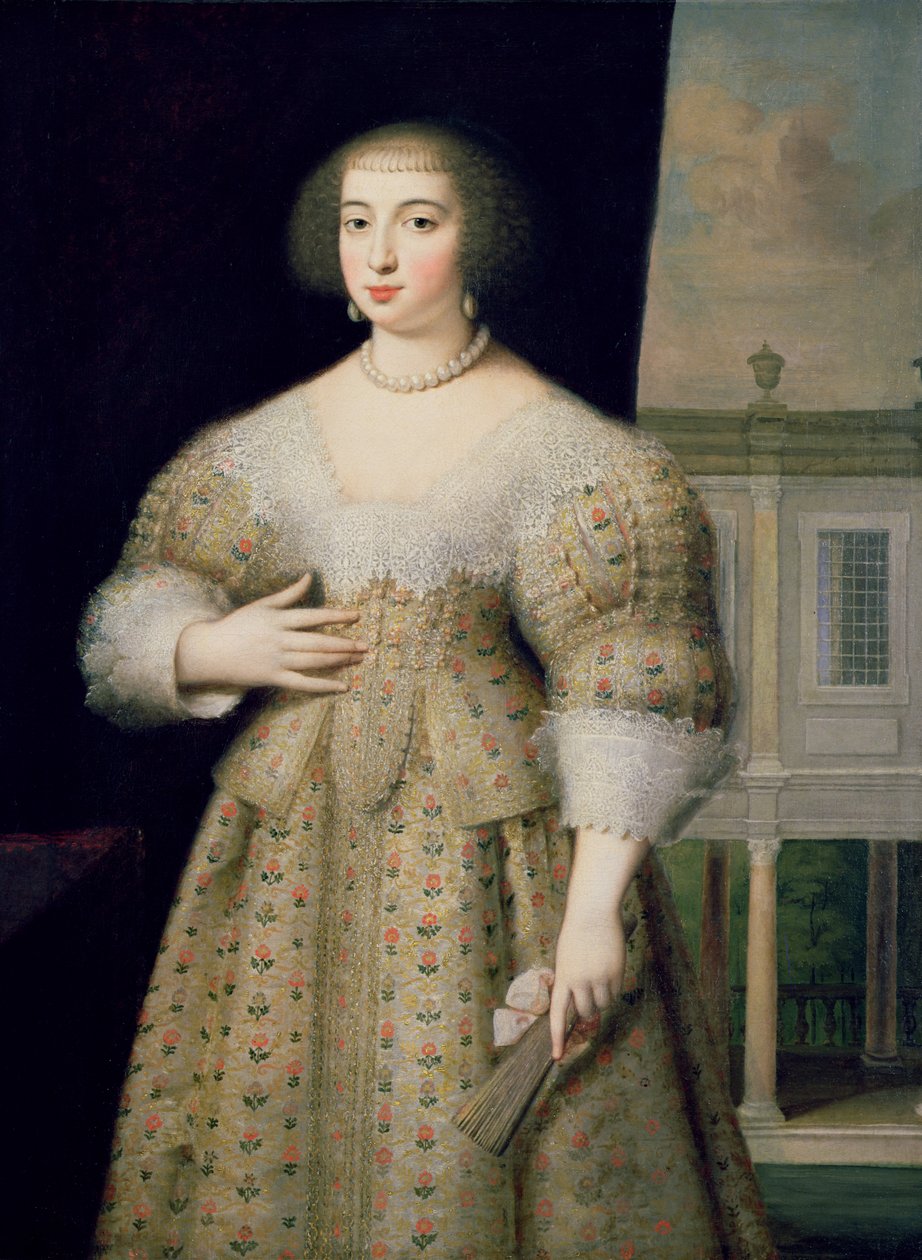 Porträtt av Anne av Österrike (1601-66) av Louis Ferdinand Elle